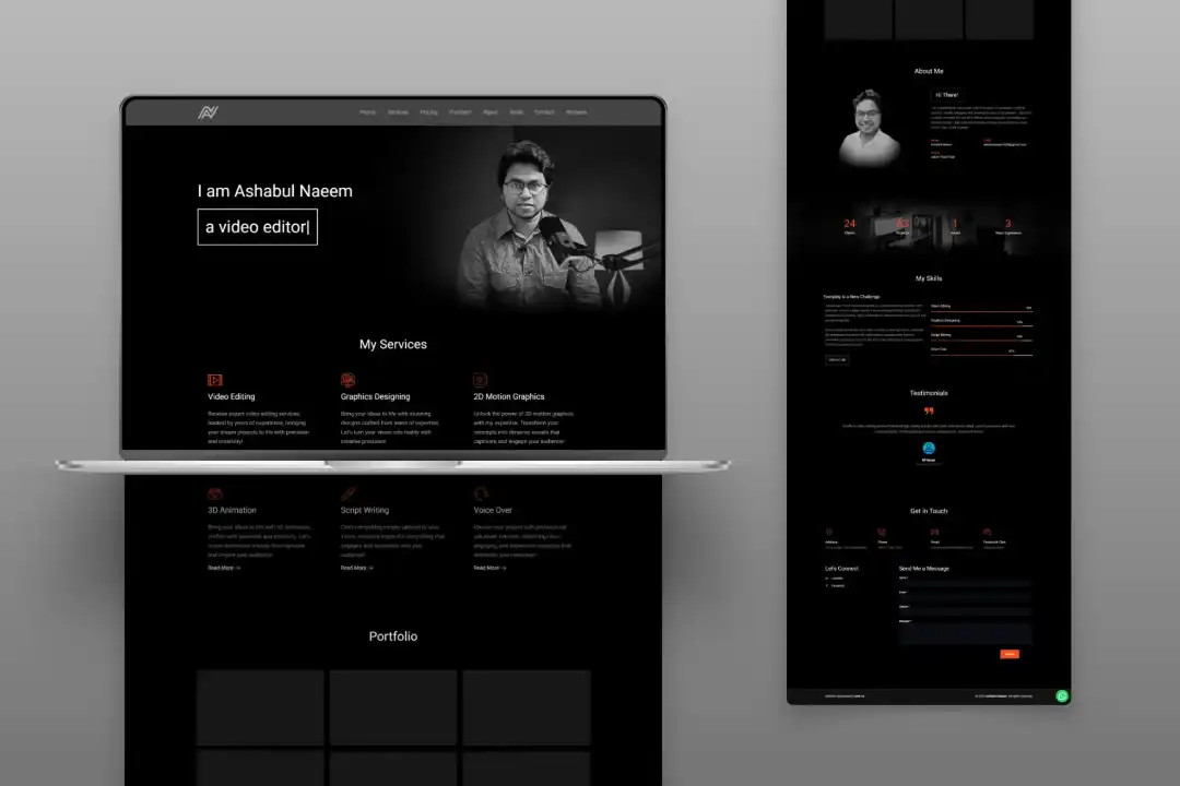 Personal Portfolio Website