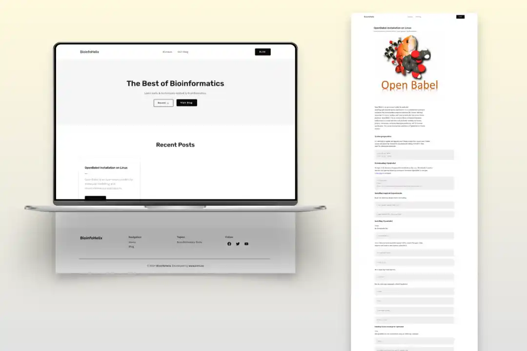 BioInfoHelix Website